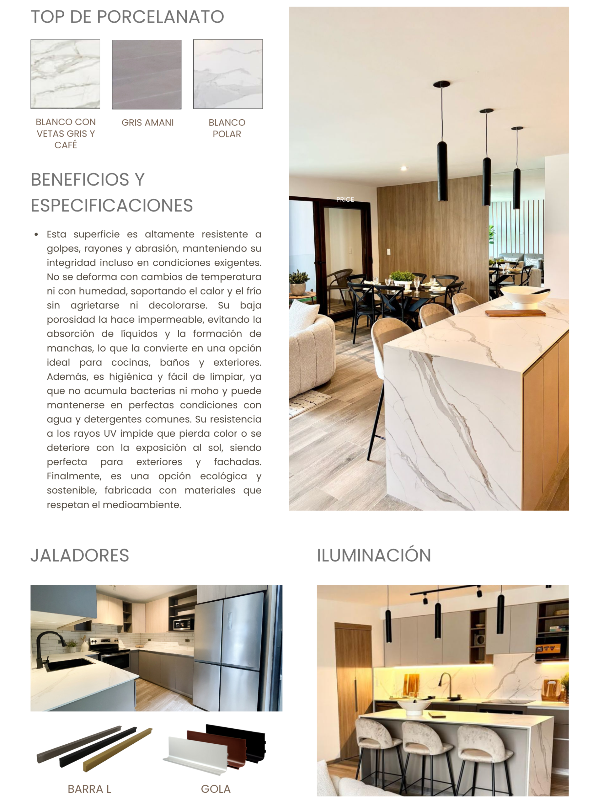 TOP DE PORCELANATO MOBRIK