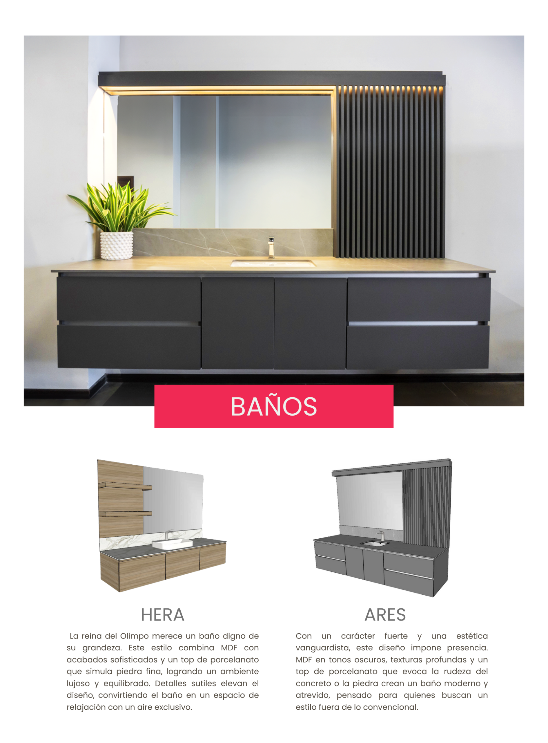 BAÑOS MDF MOBRIK